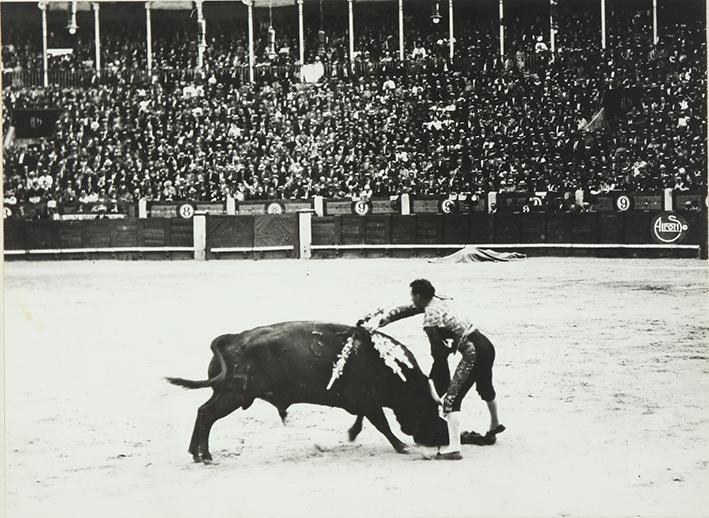 Madrid. 15 de Julio de 1926. Martín Agüero en una gran estocada