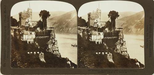 Rheinstein, the most famous castle on the Rhine, Germany