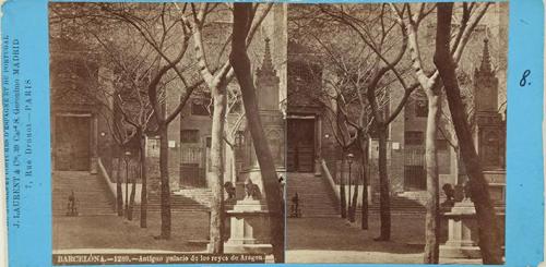 Barcelona. Antiguo palacio de los reyes de Aragón