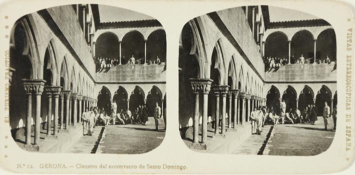 Gerona. Claustro del exconvento de Santo Domingo