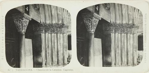 Tarragona. Claustro de la Catedral. Capiteles