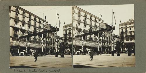 Plaza de Santa Cruz. Madrid