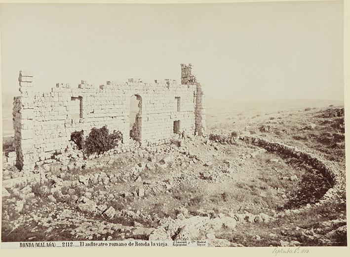 Ronda. Málaga. El anfiteatro romano de Ronda la vieja