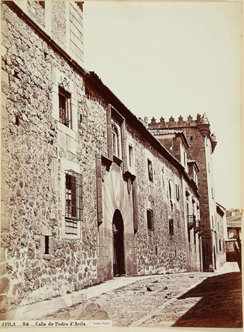 Ávila. Calle de Pedro d´Avila