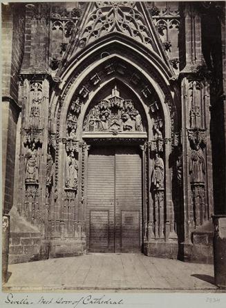 Door. Seville Cathedral (Puerta del Nacimiento de la Catedral de Sevilla)