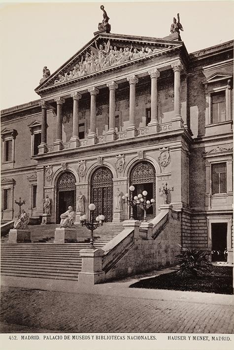 Madrid. Palacio de Museos y Bibliotecas Nacionales