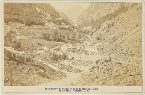 Buvette de Mahourat, bains du Petit Saint Sauveur et de pré à Cauterets