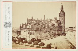 Sevilla. Vista general de la Catedral desde el Alcazar