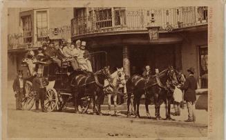 (Coche de caballos que cubría la ruta de Londres a Tumbridge Wells)