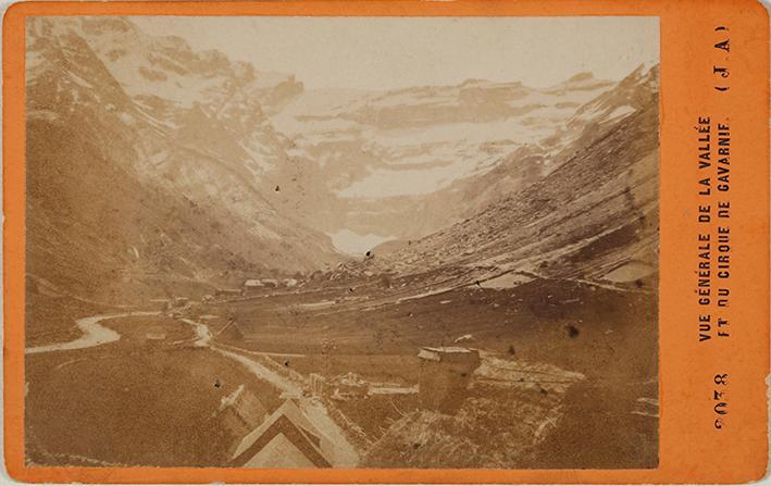 Vue générale de la vallée et du cirque de Gabarnie