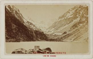 Environs de Cauterets. Lac de Gaube