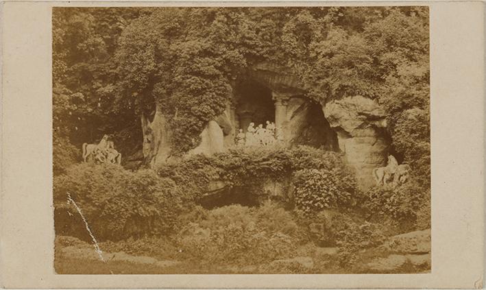 (Jardines de Versailles. Grotte d´Apolou)