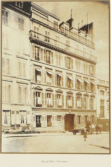 Casa de París. Vista exterior