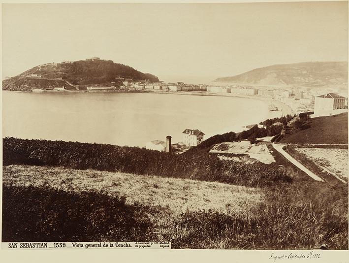 San Sebastián. Vista general de la Concha