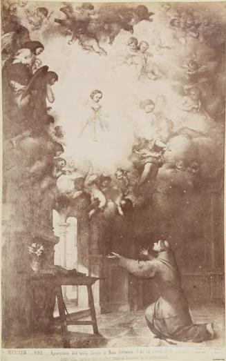 Murillo. Aparición del niño Jesús á San Antonio (de la catedral de Sevilla)