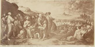 Murillo. La multiplication des pains ou le sermon de la montagne (á l´hospice de la Charité de Séville)