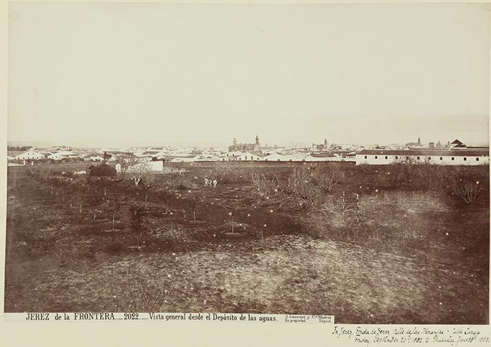 Jerez de la Frontera. Vista general desde el Depósito de las aguas