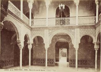 Jerez de la Frontera. Patio de la casa de Agreda