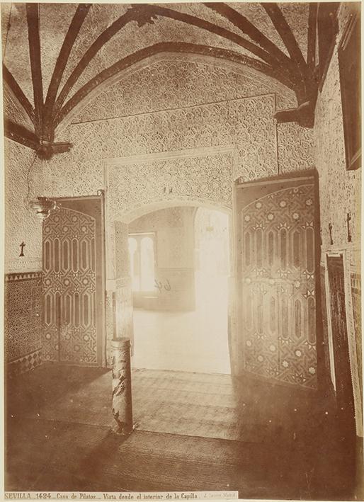 Sevilla. Casa de Pilatos. Vista desde el interior de la Capilla