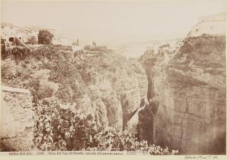 Ronda (Málaga) Vista del Tajo de Ronda, tomada del puente nuevo