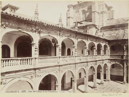 Salamanca. Patio del Colegio de los Irlandeses