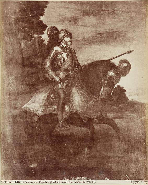 Titien. L´empereur Charles Quint à cheval (au Musée du Prado)