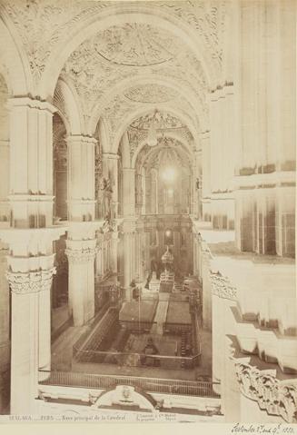 Málaga. Nave principal de la Catedral