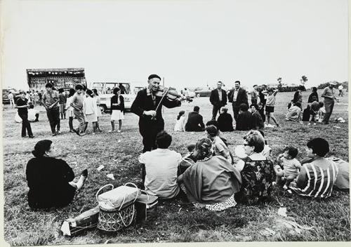 El violinista de la feria