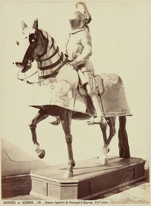 Armería de Madrid. Armure écuestre de Fernand d’Alarcon. XVIeme siècle