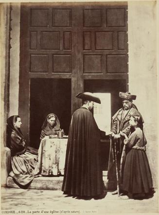 Cordoue. La porte d’une église. (d’après nature)