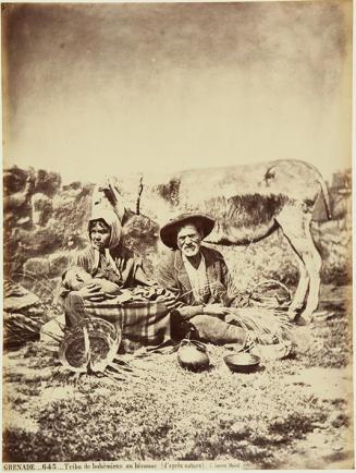 Grenade. Tribu de Bohémiens au bivouac. (d’après nature)