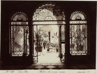 Sevilla. Patio de una casa