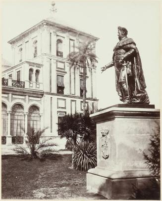 Statue of Ferdinand the seventh of Spain