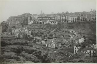 (Vista de un pueblo)