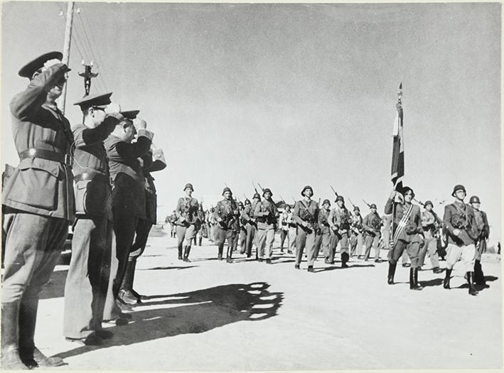 Spanish War: Loyalist Parade in Minorca