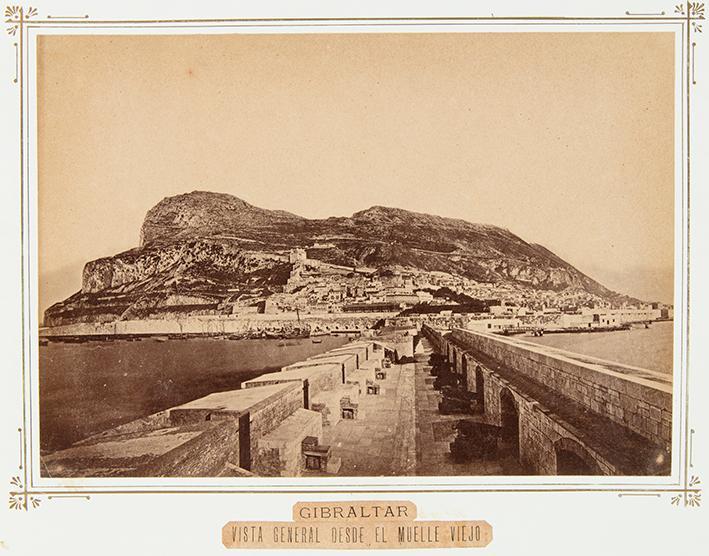 Gibraltar. Vista desde el muelle viejo