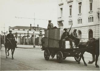 Calles de Barcelona patrulladas por la Guardia Civil