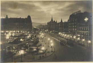 Barcelona de noche. Paseo de Gracia