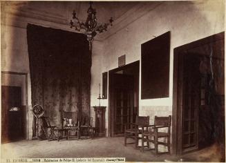 El Escorial _ 1608 _ Habitación de Felipe II. (palacio del Escorial). J. Laurent y Cia. Madrid