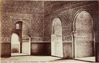 Granada- Vista interior de la Sala de Embajadores. (Alhambra)