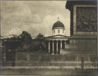 London Trafalgar Square North Side