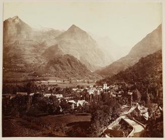 Vue générale de Pierrefitte, Hautes-Pyrénées